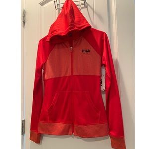 Hooded Fila jacket